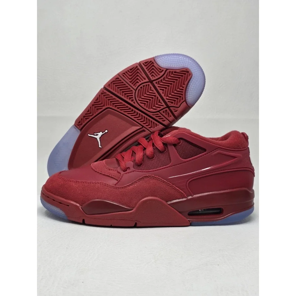 Nike Air Jordan Flight 89 Boys' Sneakers Shoes Red FQ7938-601 Youth US 5.5Y New